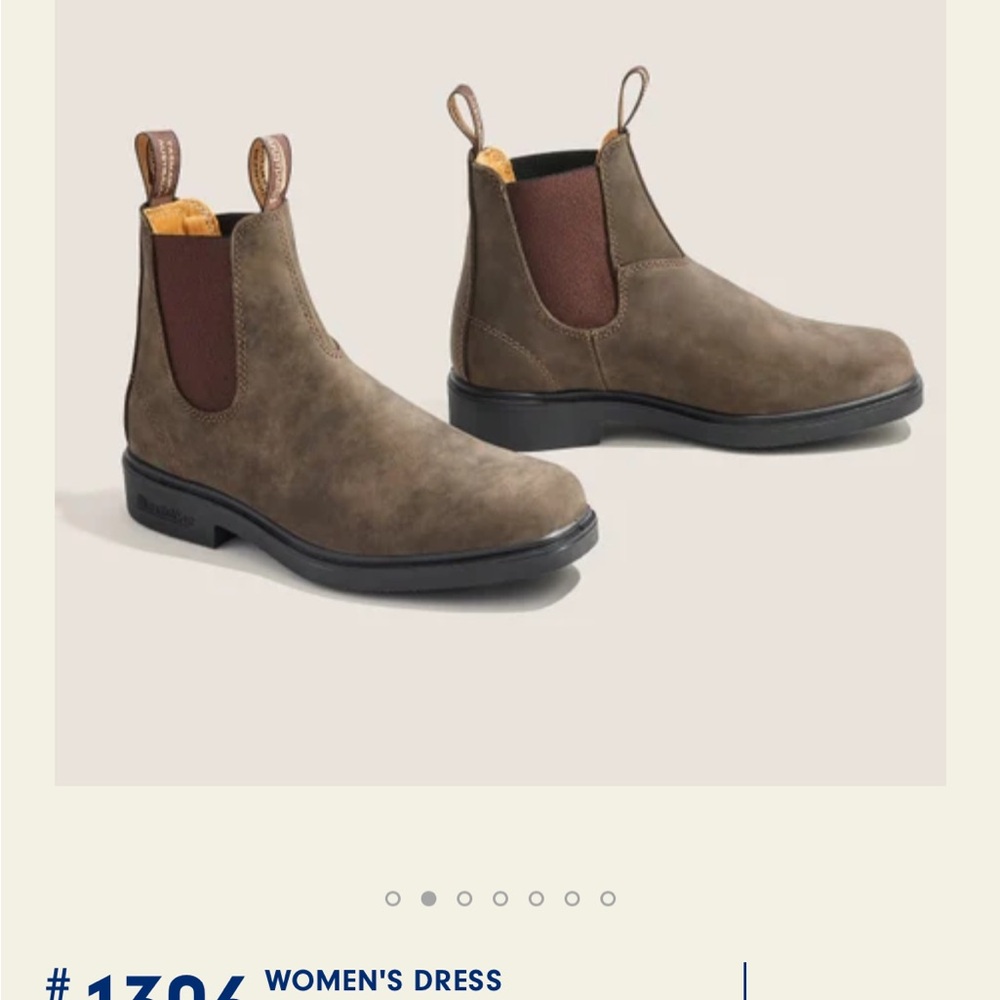 Blundstone Brown Leather Chelsea Boots